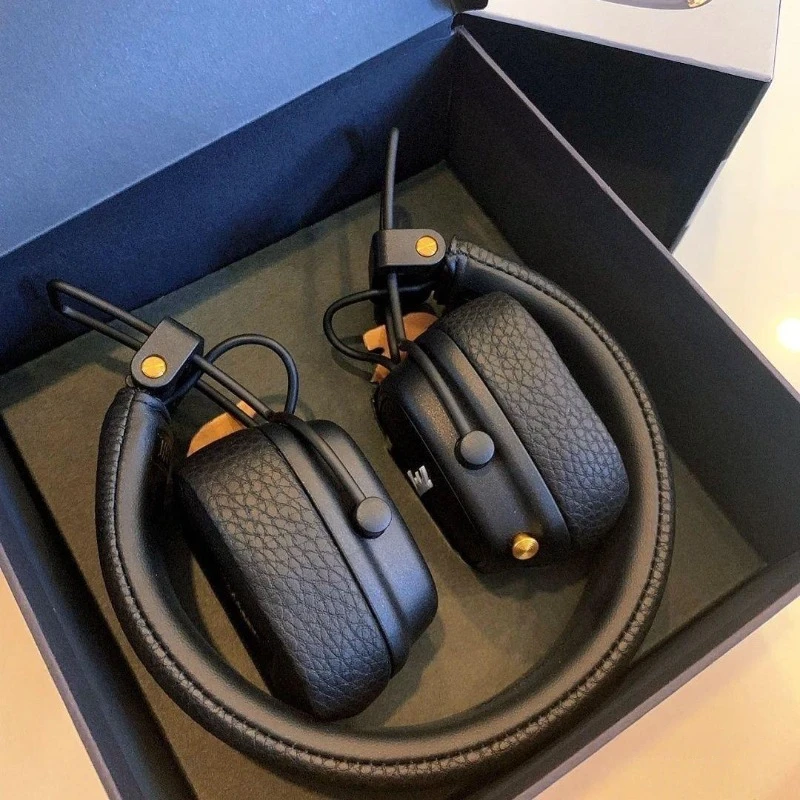 Auriculares montados en la cabeza, cancelación de ruido Bluetooth, auriculares inalámbricos específicos para juegos retro deportivos