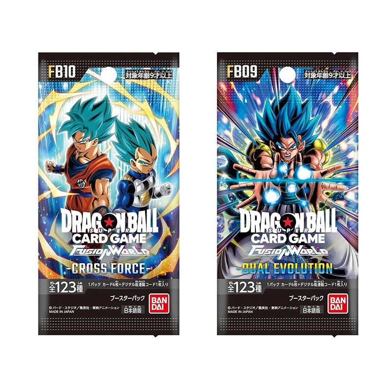 BANDAI Dragon Ball Super Card Game Fusion World FB09 Booster Pack Box TCG Collection card in stock