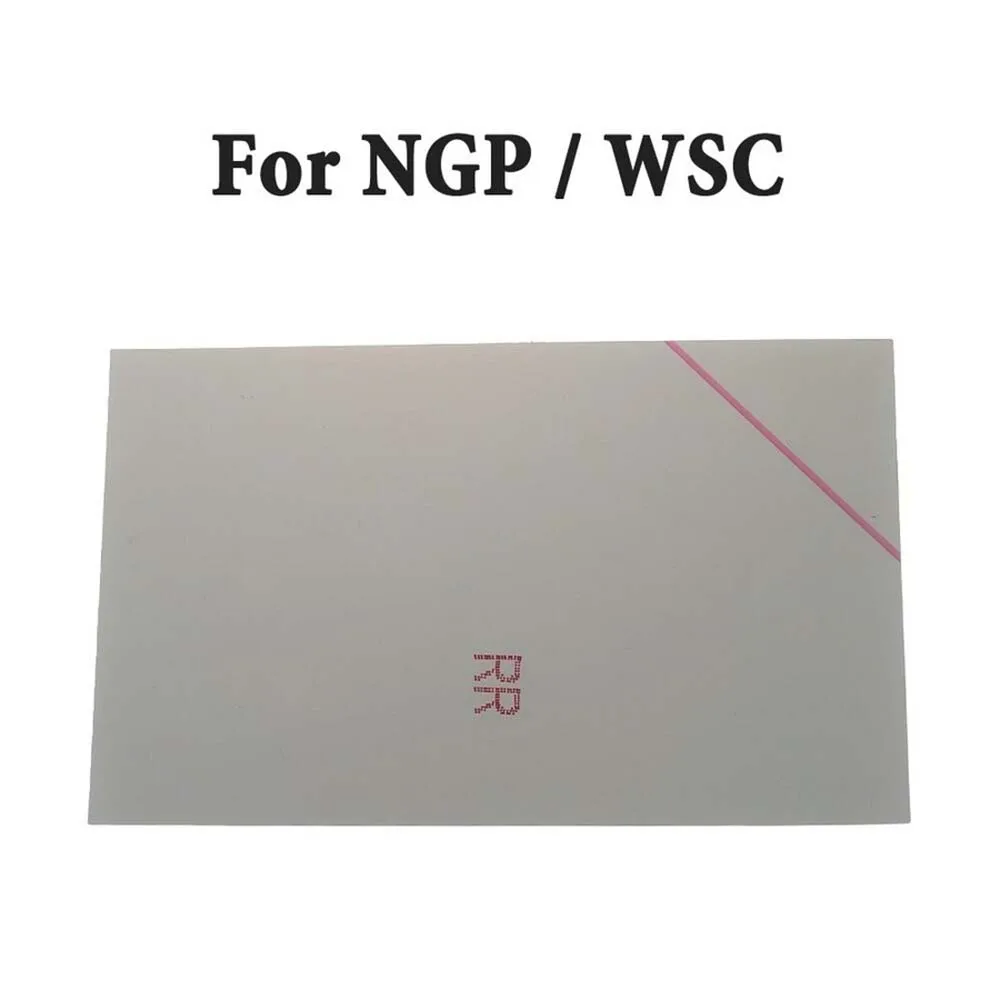 كامل جديد شاشة ألعاب Polariz فيلم ل Gameboy GB GBA GBASP GBC GBP NGP WSC الخلفية شاشة الاستقطاب المستقطب تصفية فيلم ورقة