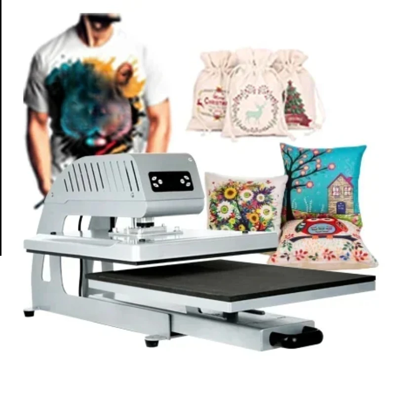 

High Quality Auto Open Electric Automatic Sublimation Heat Press Machine 24 Inch