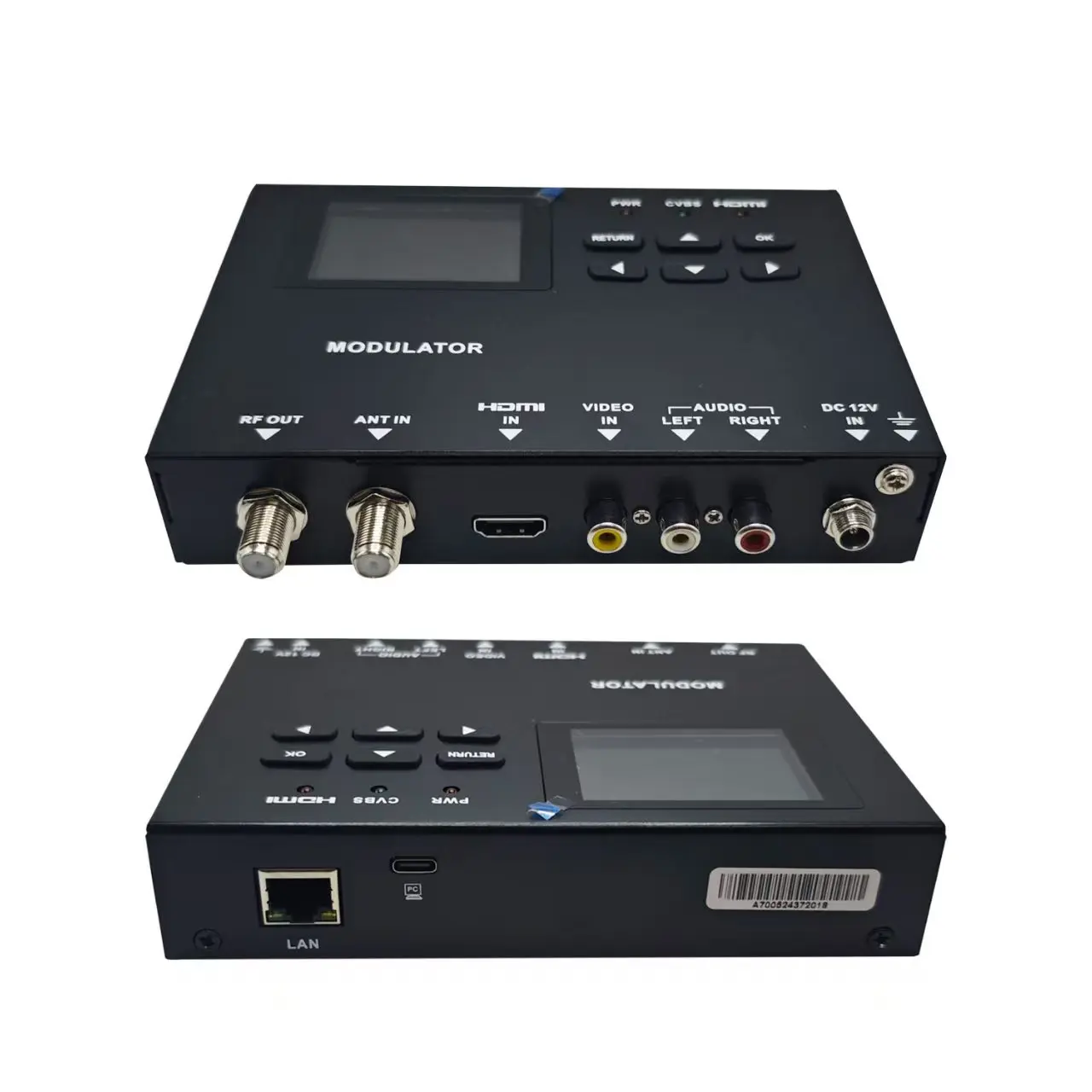 1080P HD to ISDB-T/ATSC/DVB-C/DVB-T encoder modulator Digital TV Headend QAM RF Modulator