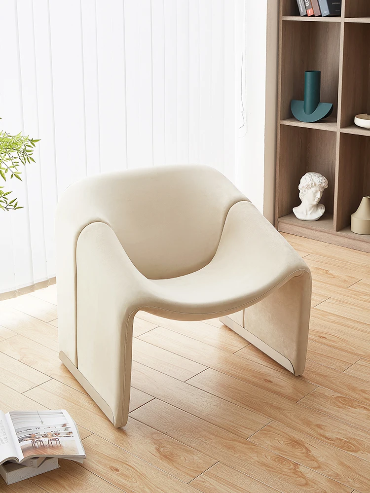 Nordic Creative Crab Chair Cream Style Living Room Modern Luxury Leisure Single Seat