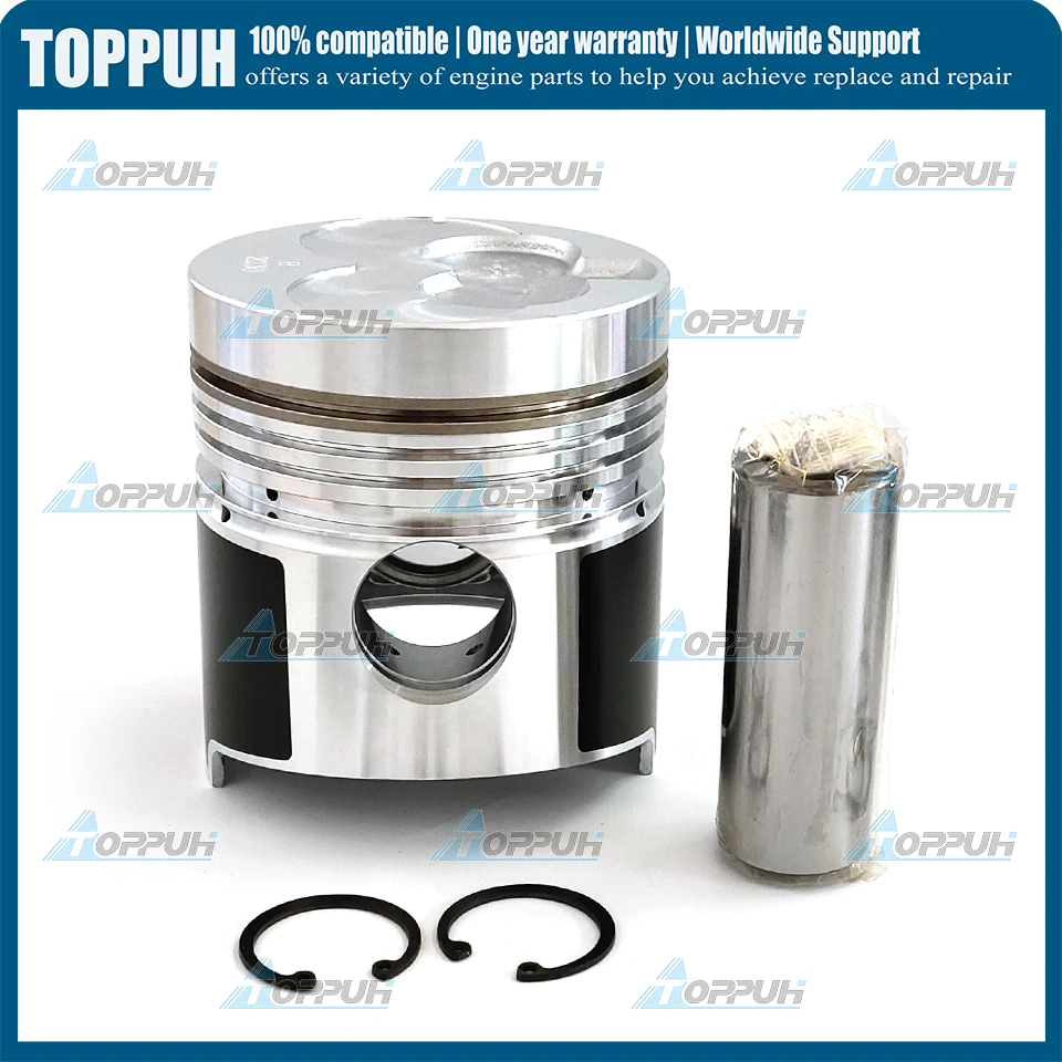 C240 4 Set Piston Kit with Ring For Isuzu 4 Grooves STD