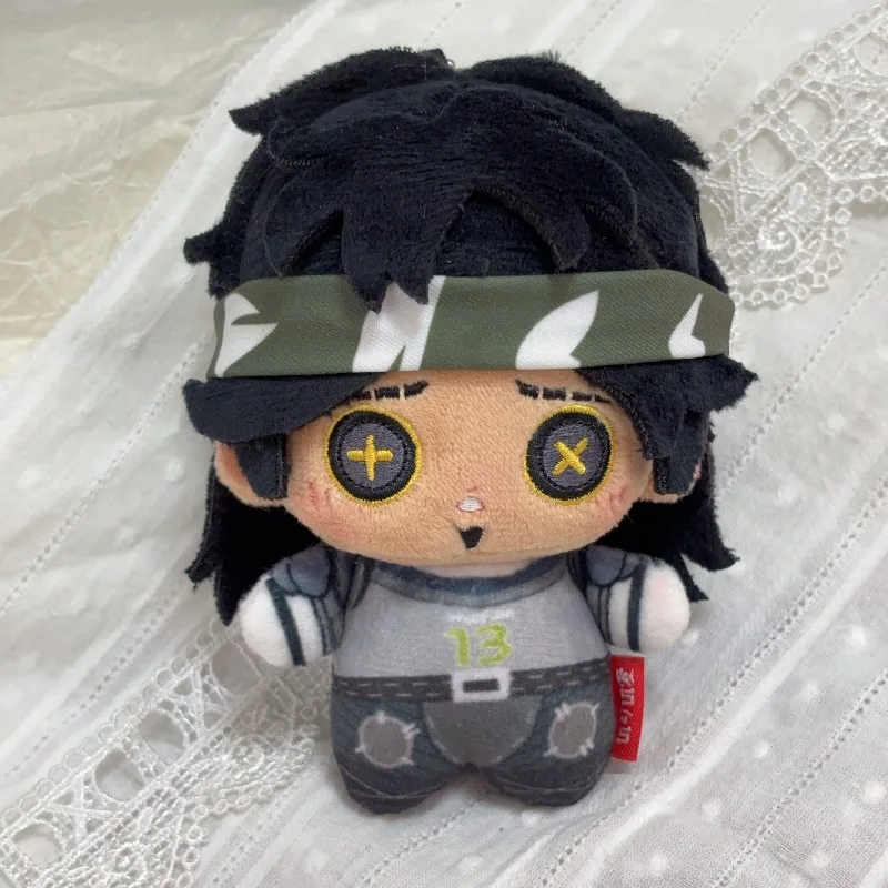 10cm Anime Game Identity V Forward Kawaii Cosplay Soft Cotton Doll NuNu Body William Ellis Cartoon Mini Toy Figures Fans Gifts