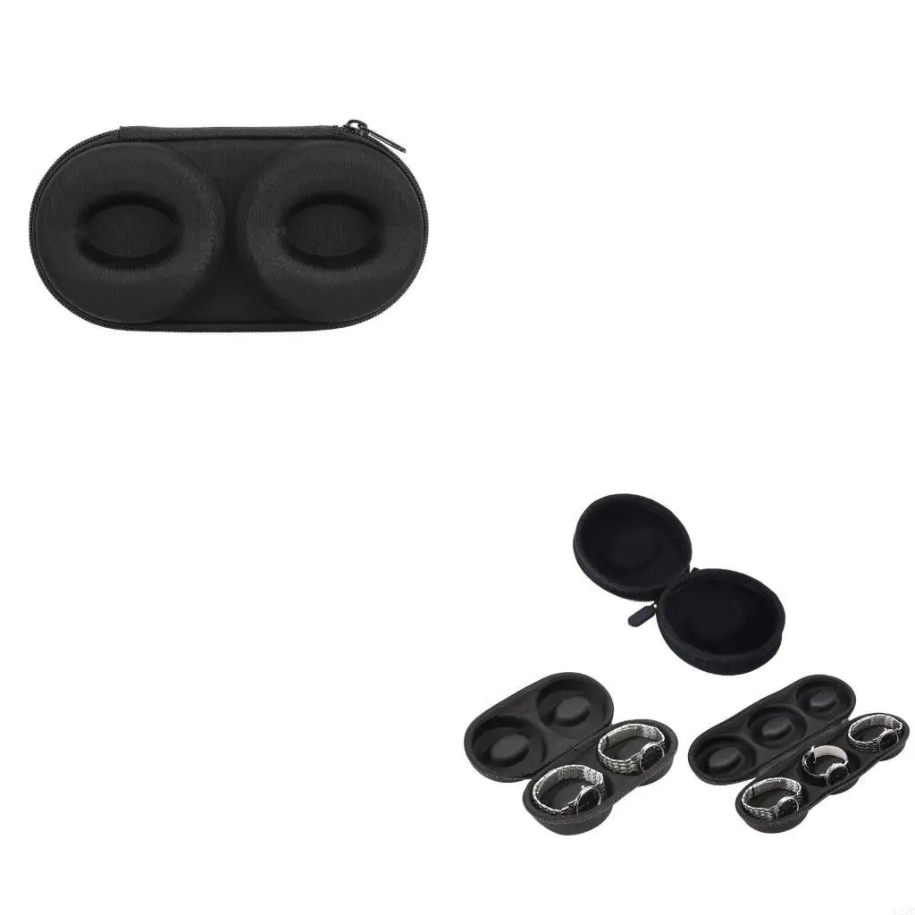 

Дорожный футляр для часов EVA, портативный органайзер для хранения, противоударная коробка на молнии