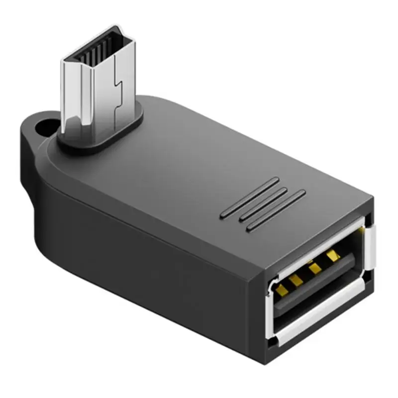 31BA Portable Mini USB To USB OTG Adapter Converters Converts Mini USB To Standard USB For Enhanced Compatibility Setup