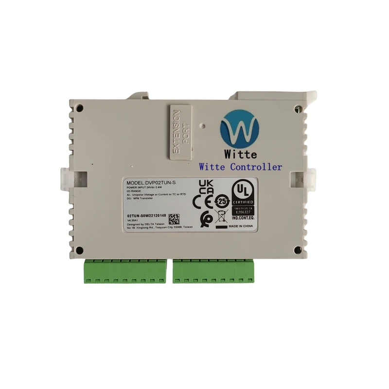 Imagem -04 - Controlador Programável do Plc do Módulo Análogo do Delta Dvp Plc Dvp02tun-s Dvp02tur-s Dvp02tul-s
