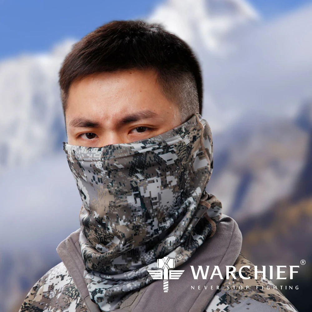 Warchief Multicam Scarf Ring Scarves MC Camo Breathable Quick-dry Neck Warmer Camo Headband Shawl Cycling Hunting Tube Scarf