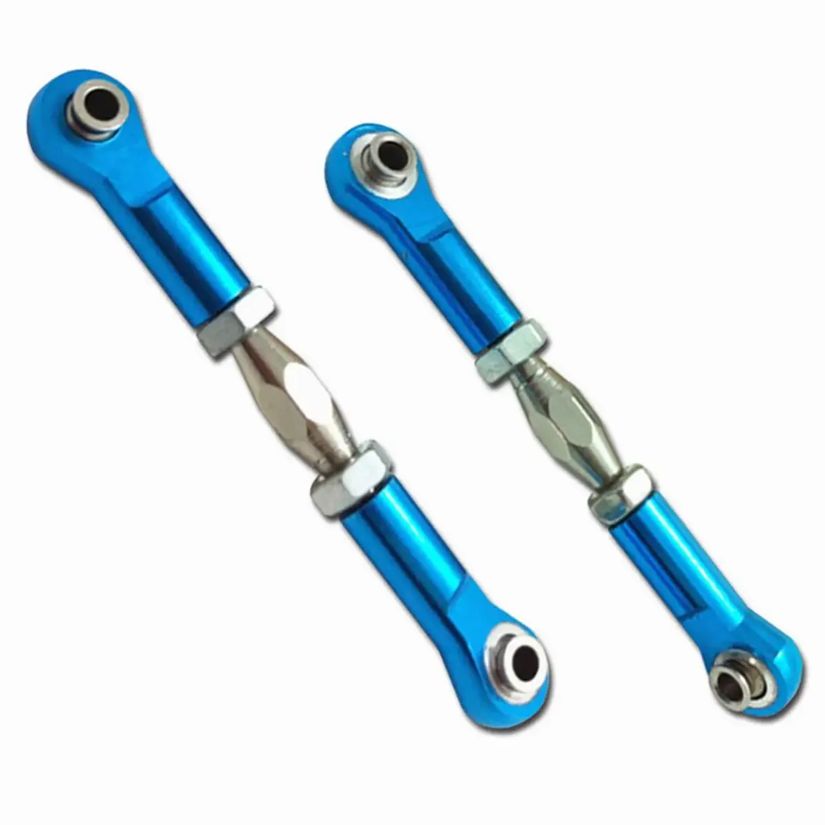 HSP 106017 66017 Aluminum Front Rear Linkages Alloy Sonic Servos Link 08242 06016 1/10 Upgrade Part For 94111 RC Car