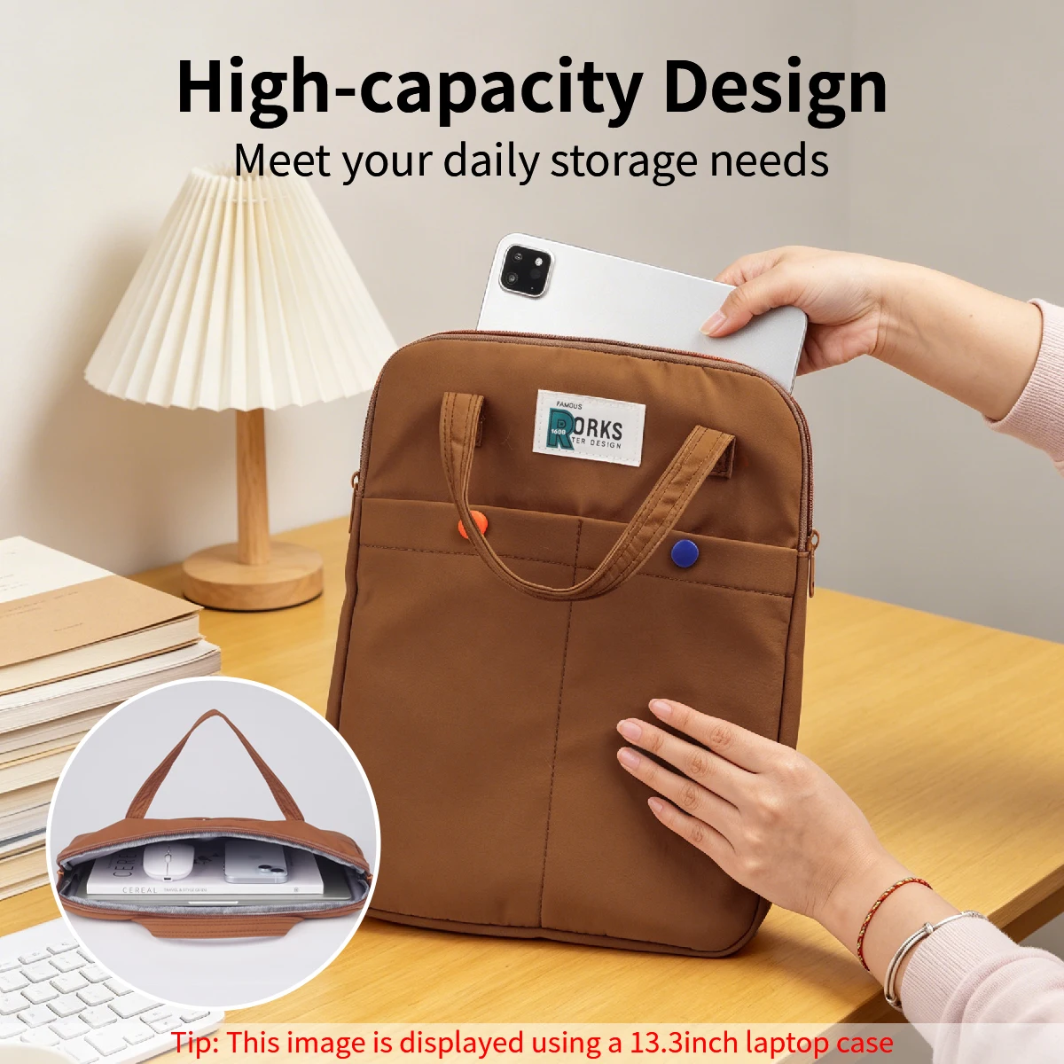 Business Laptop Bag Case Shoulder Tote Bag Notebook Bag Briefcase For 11-13.9Inch Macbook Air Pro HP Huawei Asus Dell handbag ﻿