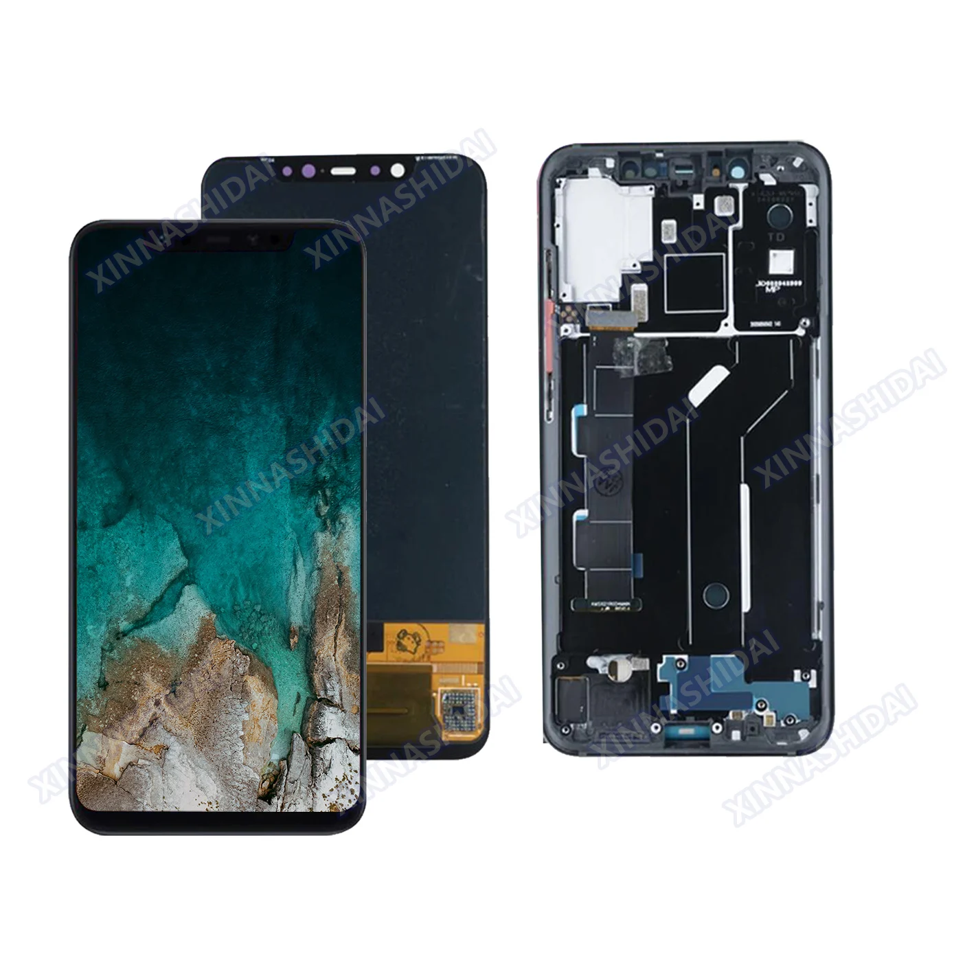 AMOLED For Xiaomi Mi 8 LCD Display For Xiaomi Mi8 Touch Screen Digitizer Screen Repair withFrame M1803E1A ScreenReplace