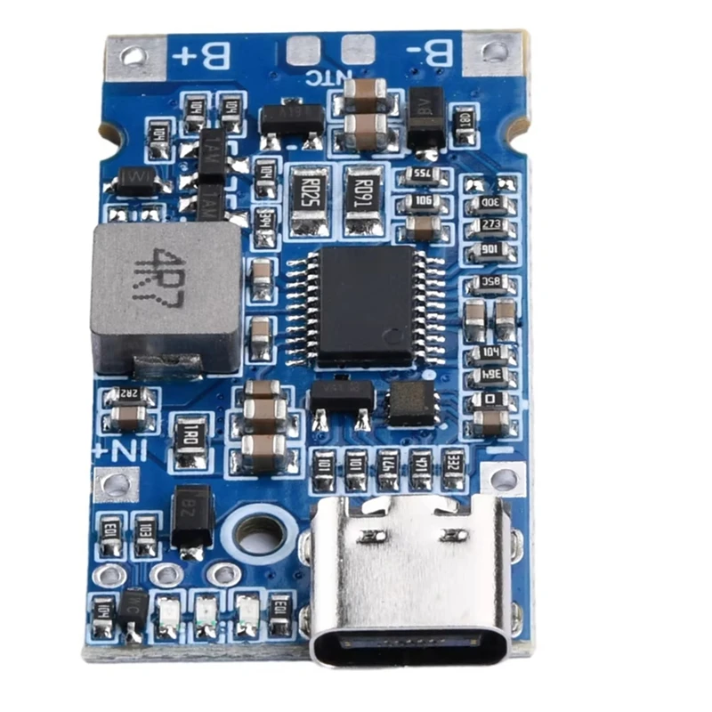 Type-C USB 2S 3S 4S 4.5V-15V 18W 2A Lithium Battery Charging Module Support QC Fast Charge Temperature Protection 2S-ABYS