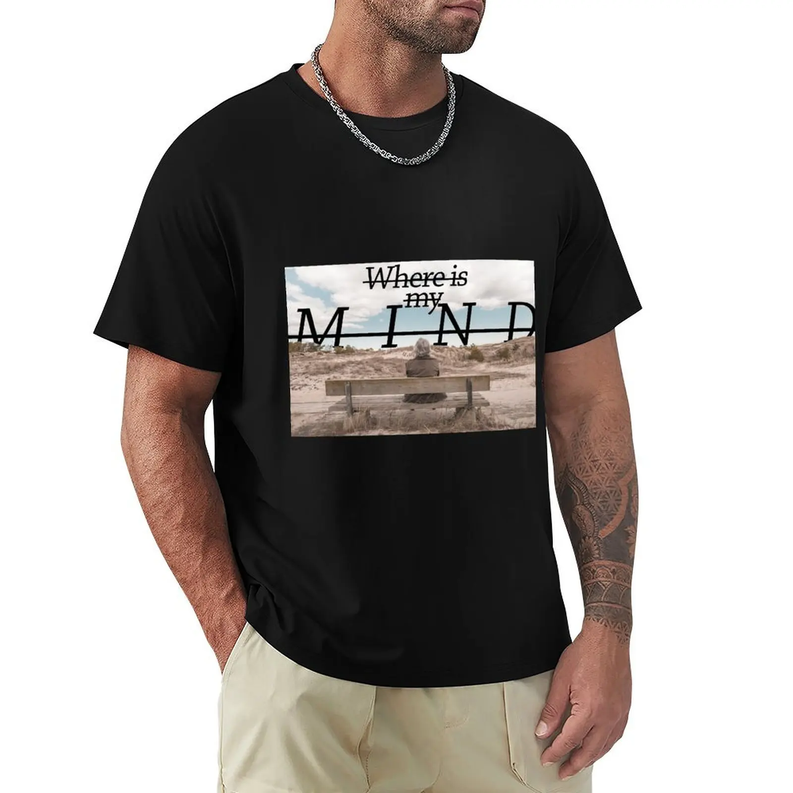 

Where is my mind T-Shirt shirts graphic tees blue archive anime shirt tees t shirts for men pack