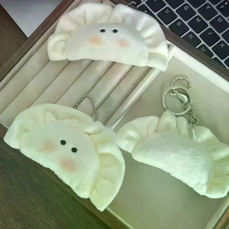 Simpatico portachiavi con ciondolo gnocco di peluche Portachiavi farciti morbidi per ragazzo ragazza per decorazioni per borse Giocattoli di peluche Accessori per studenti