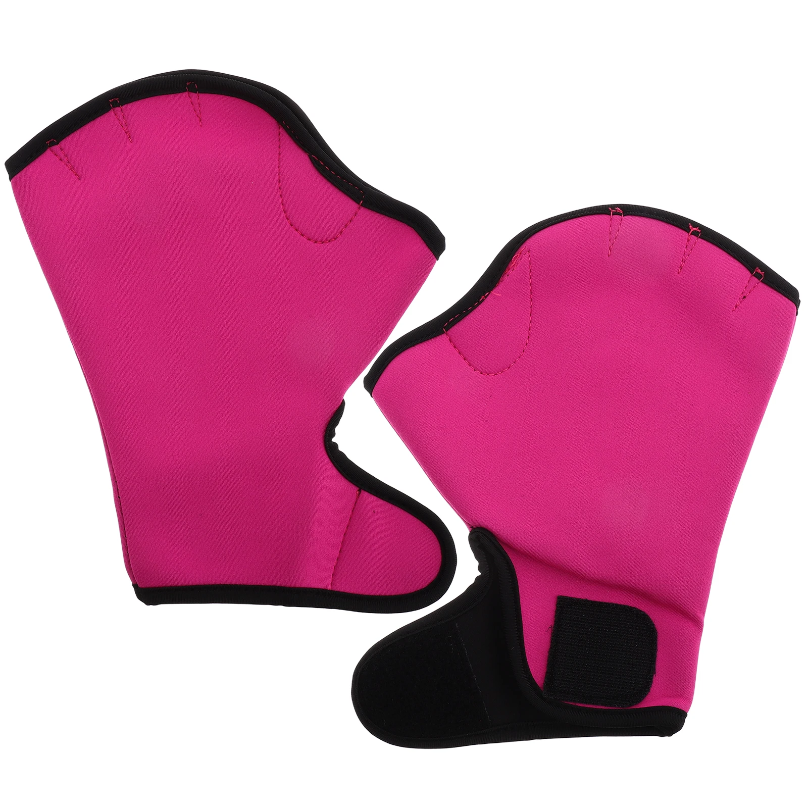 

1 Pair Nylon Swim Training Gloves Hand Protector Diving Scuba Water Sports Aquatic Fitness Surfing Durable Adjustable Water Pool