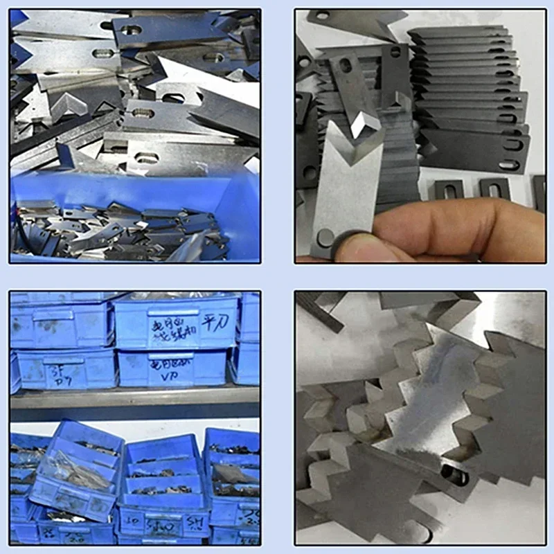 Knife Blade Cutter SWT508 220 Automatic Computer Wires Cables Stripping Peeling Cutting Machine Tungsten Carbide Blades