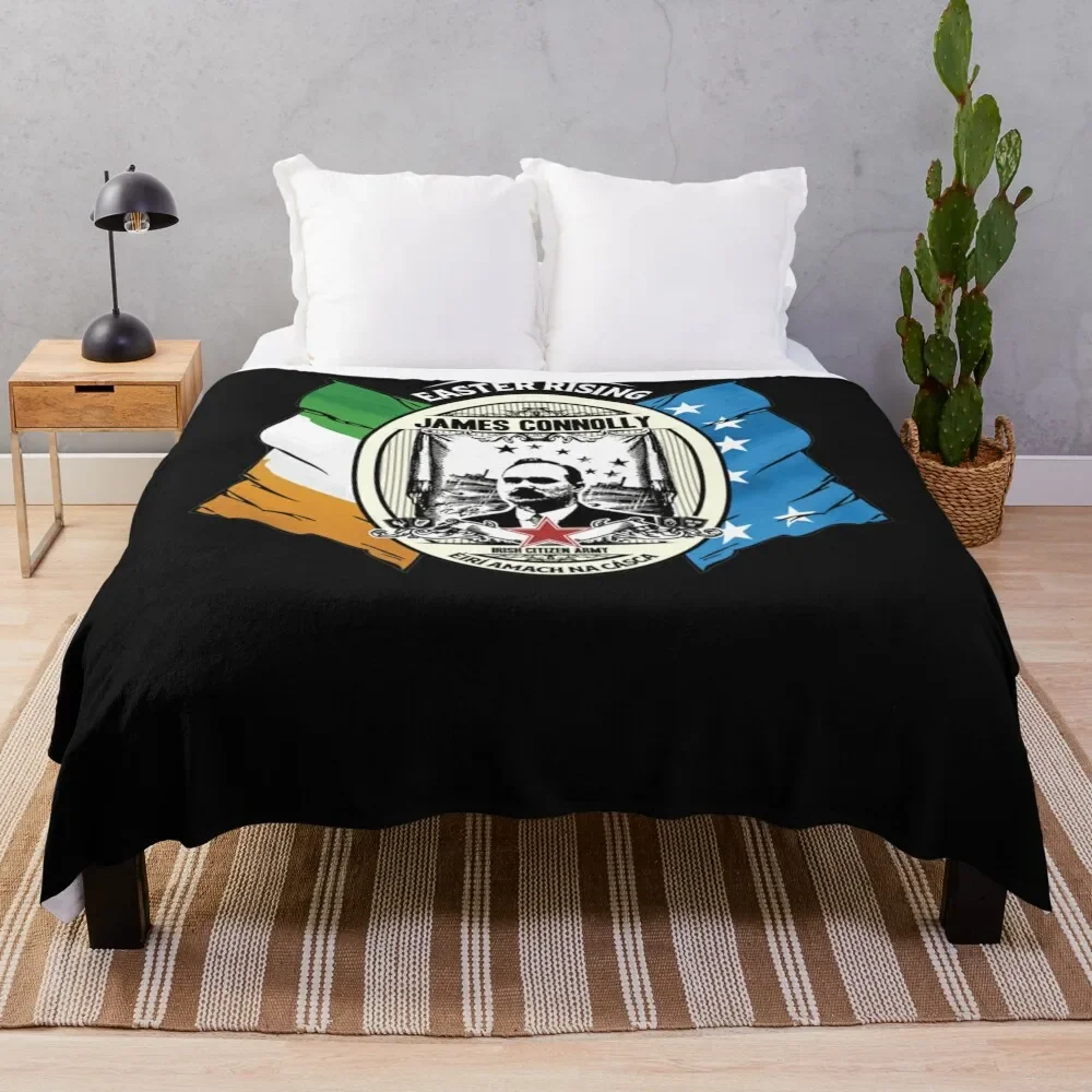 

James Connolly - Arme citoyenne irlandaise T-shirt classique Throw Blanket Sofas Stuffeds Blankets