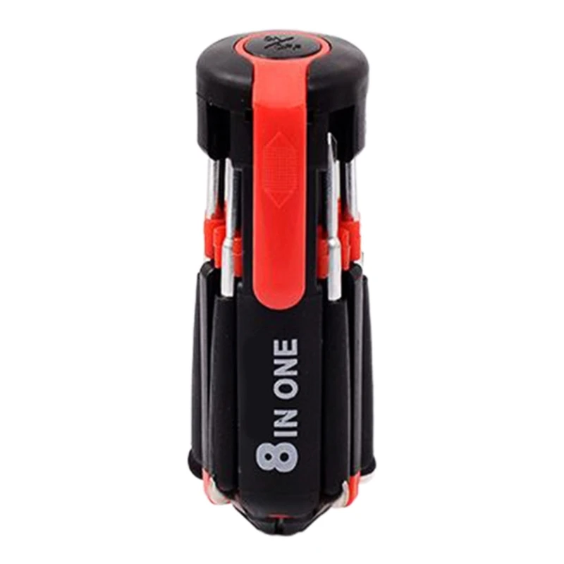 

ipiip Multifunctional 8 in 1 Folding Screwdriver Bits Screwdriver for