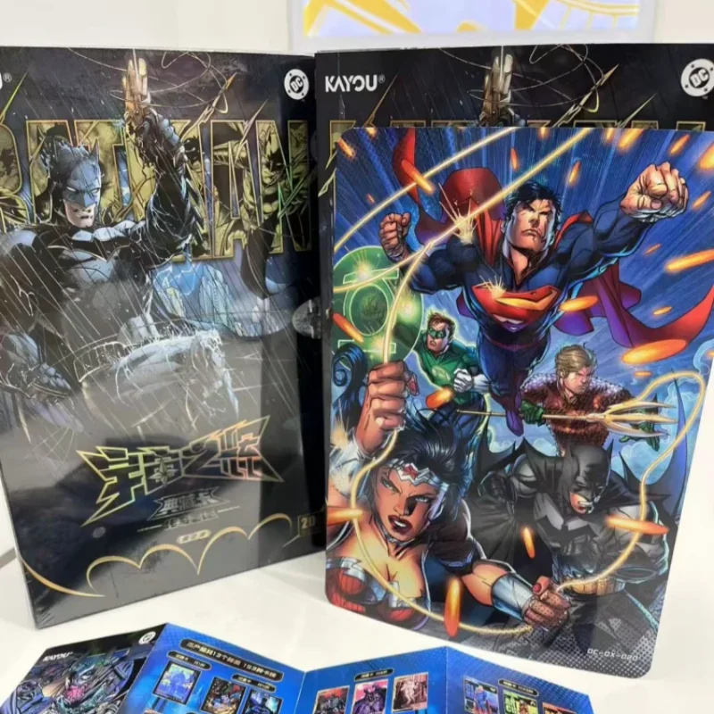 بطاقة Kayou Dc Card Universe Glory Proof Of Legend Collection Card للأطفال لعبة بطاقة مجموعة شخصيات باتمان ووندر وومان النادرة #1