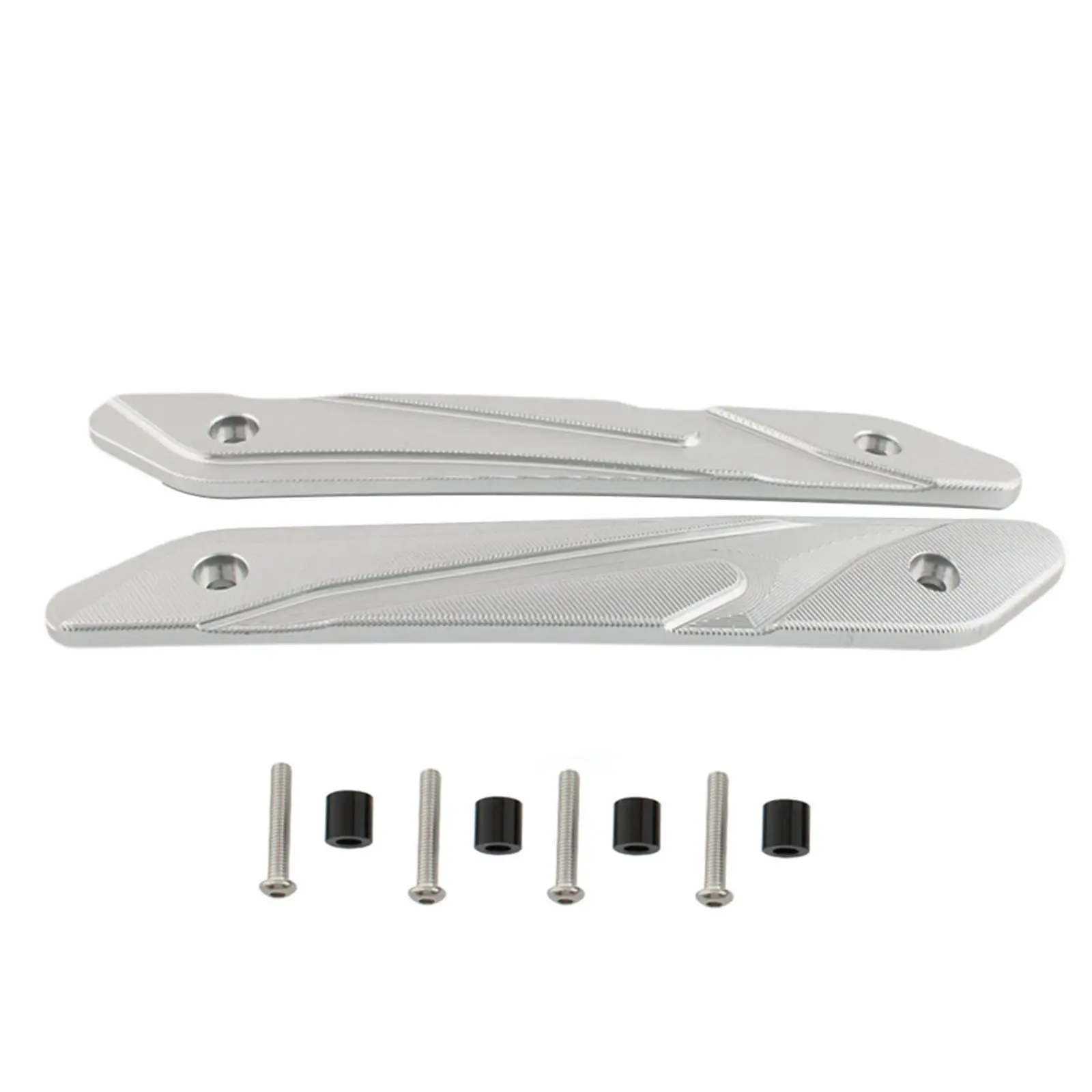 

2x Windshield Bracket Covers Replacement Wear Resistant Windscreen Decorative Covers for Zontes 125M 350M 150M 310M 350D