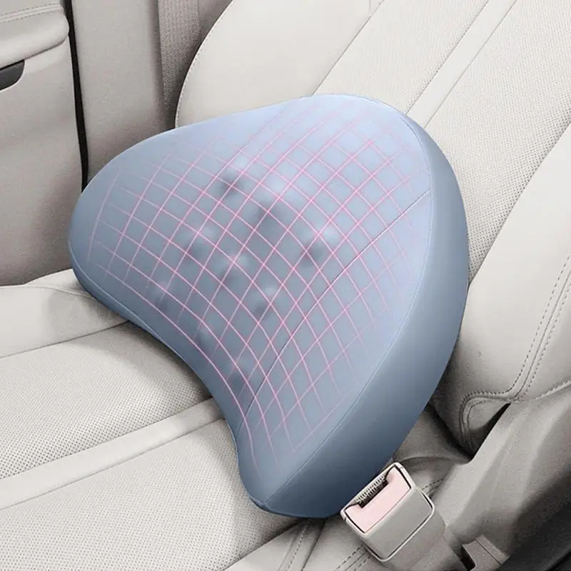 Ergonomic Lumbar Support Pillow Soft Relieve Back Discomfort Car Seat Back Cushion Soft Comfortable For Workplace Home Car