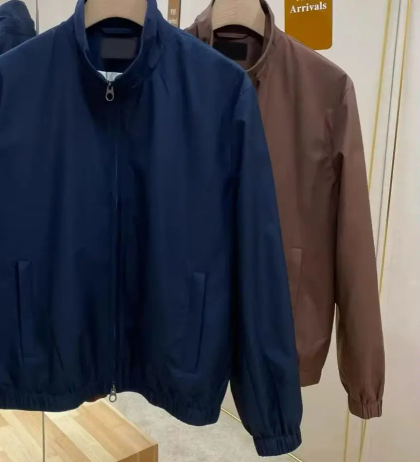 

Italian LP old money wind stand-up collar jacket windproof and waterproof business casual simple jacket jacket