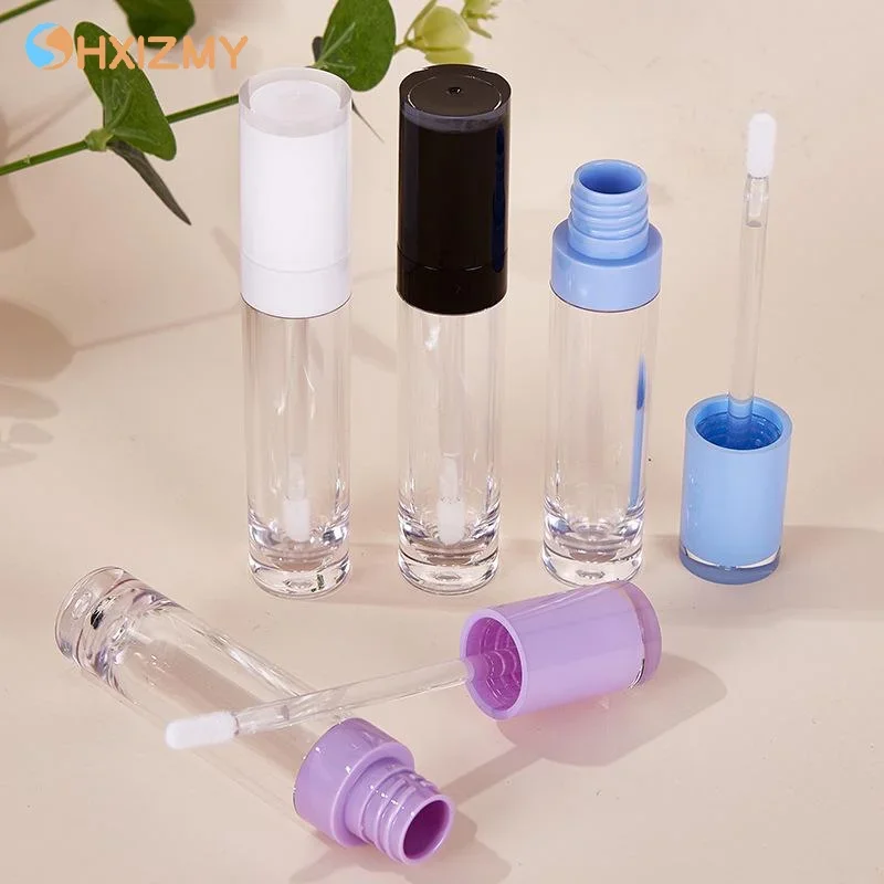 8ml Cosmetic Sample Container Package DIY Lip Balm Tube Container With Cap Refillable Empty Lipstick Bottle Lipgloss Tube