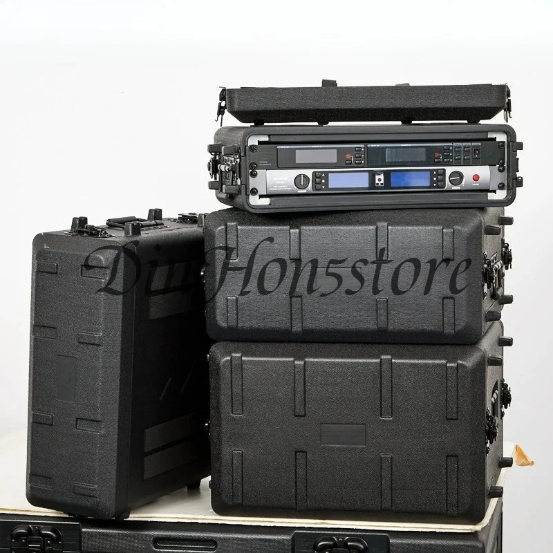 Carbon Fiber PE Plastic Microphone Receiver Sequencer Microphone Equipment Performance Aviation Rental U Box