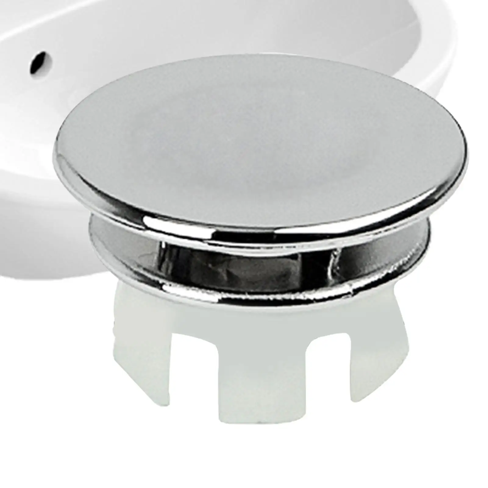 Wash Basin Overflow Cover Kitchen Bathroom Sink Hole Wash Basin Plug Water Level Rise Overflow Water Plug Bathtub Drainage Cover