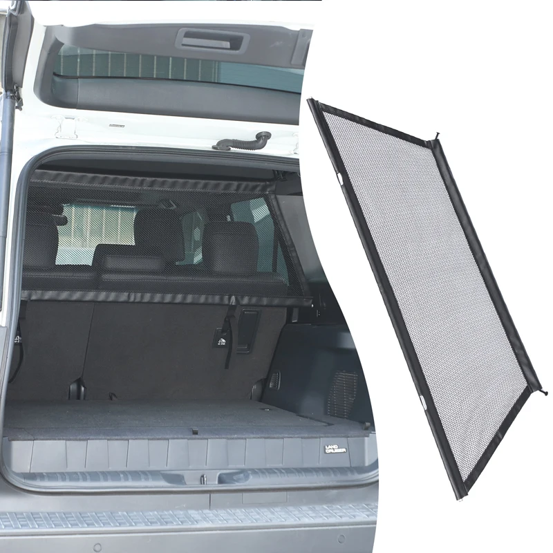

Комплект из 1 предмета, полиэстер, черный, для Toyota Land Cruiser Prado 250 LC250 2024+, защитная сетка для багажника, аксессуары для автомобиля.
