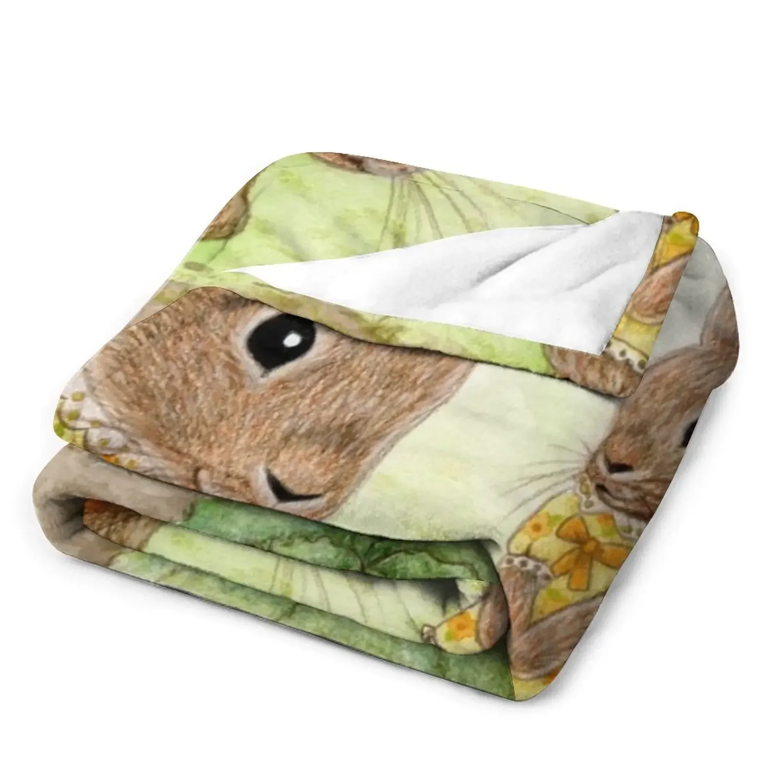 Garden Bun Lesson Throw Blanket Bed covers christmas gifts Blankets