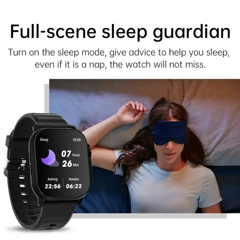 7 Correas para Reloj, Nuevo Reloj Inteligente Watch10 Ultra 3, Pantalla Grande HD de 2.06, Monitoreo de ECG, Carga Inalámbrica, Reloj de Pulsera Inteligente - Image 5