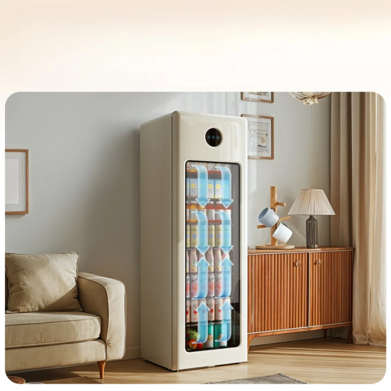 

Automatic ice making bar Refrigerator Home living room Office beverage Refrigerator with maker Integrated bar