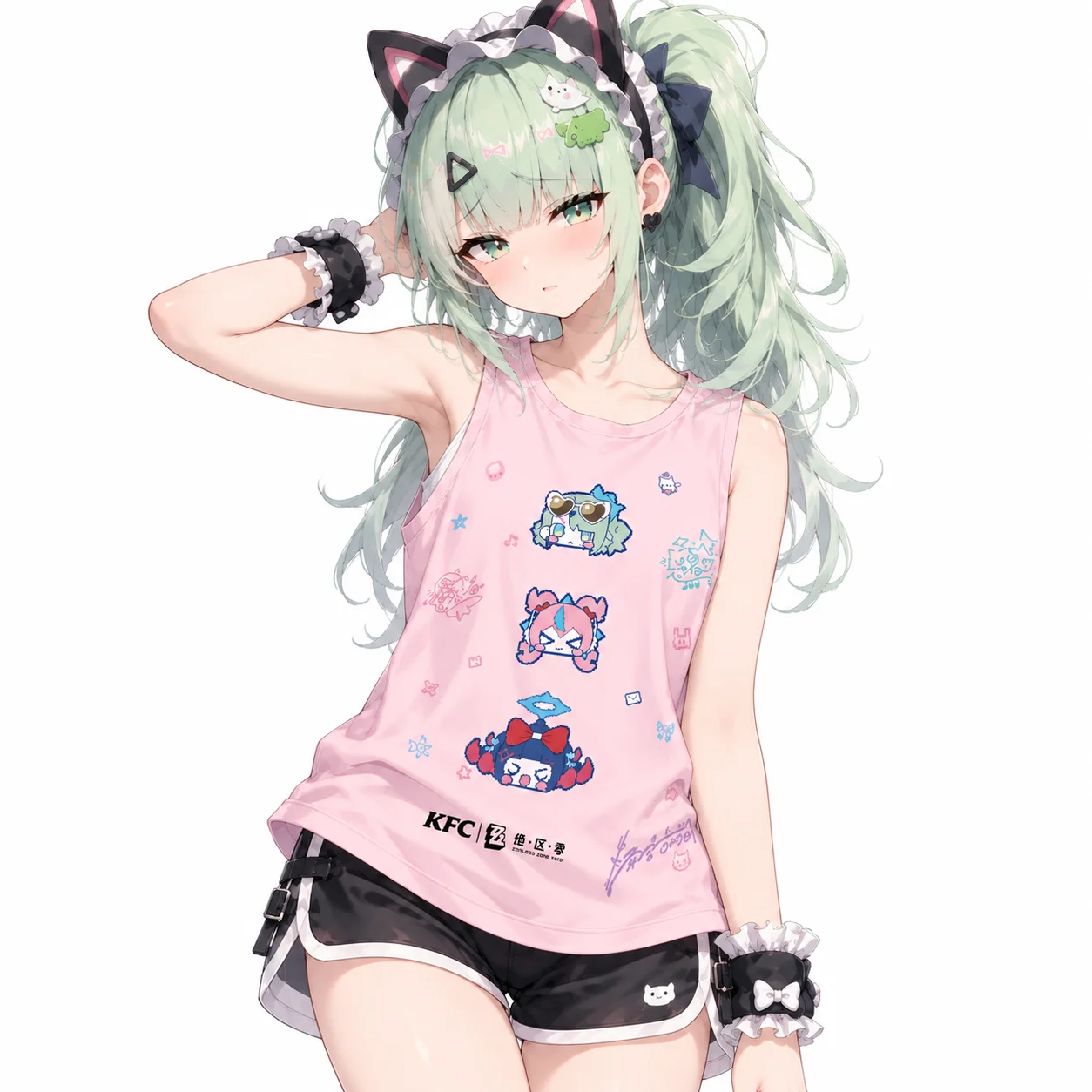 Zenless Zone Zero ZZZ Sunna Aria Nangong Yu Jersey 3D Digital Print All Over Graphic Tee Angels of Delusion Breathable Quick Dry
