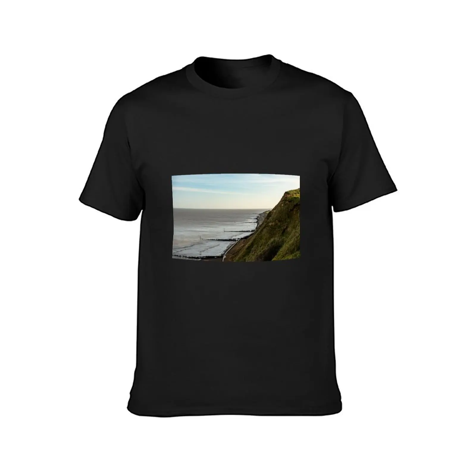 Sheringham beach, Norfolk coast T-Shirt boys whites anime tops men graphic t shirts