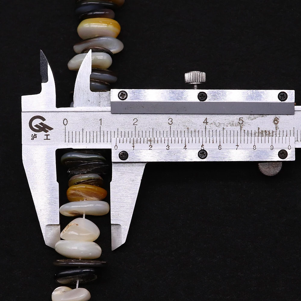 Natural Irregular Shell Beads Handmade Crafts Mother of Pearl Shell Gravel Loose Spacer Beads for DIY Jewelry Accessories Gifts