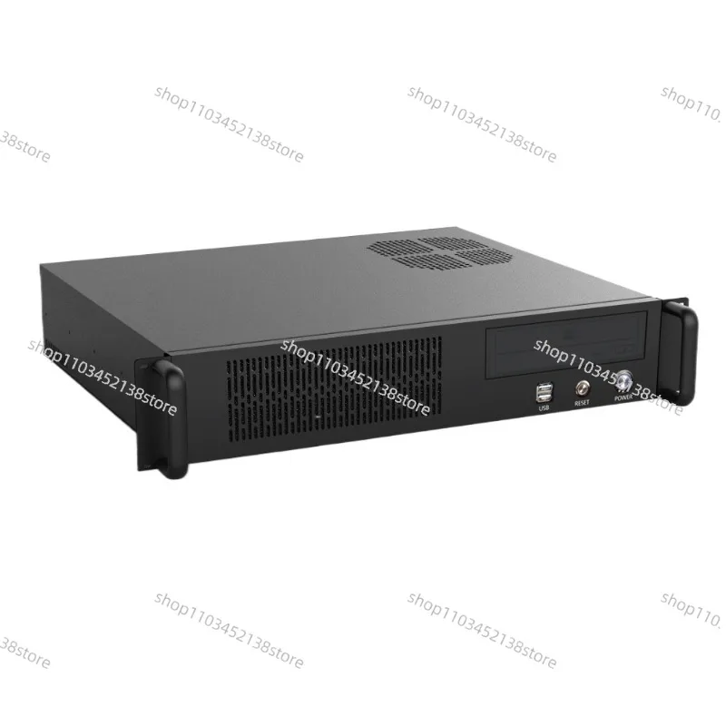 يمكن تركيب خادم التحكم الصناعي بهيكل 2U 390 مم مع محرك الأقراص الضوئية 6 بت القرص الصلب NAS Storage ATX Lower