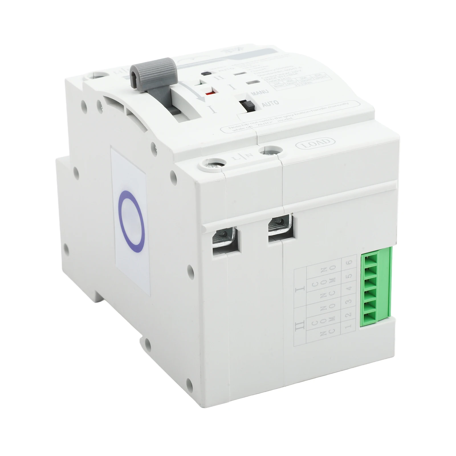 Convenient Switching 63A 220V Transfer Switch Dual-power Capability High-powered Electrical Systems For Power Outages