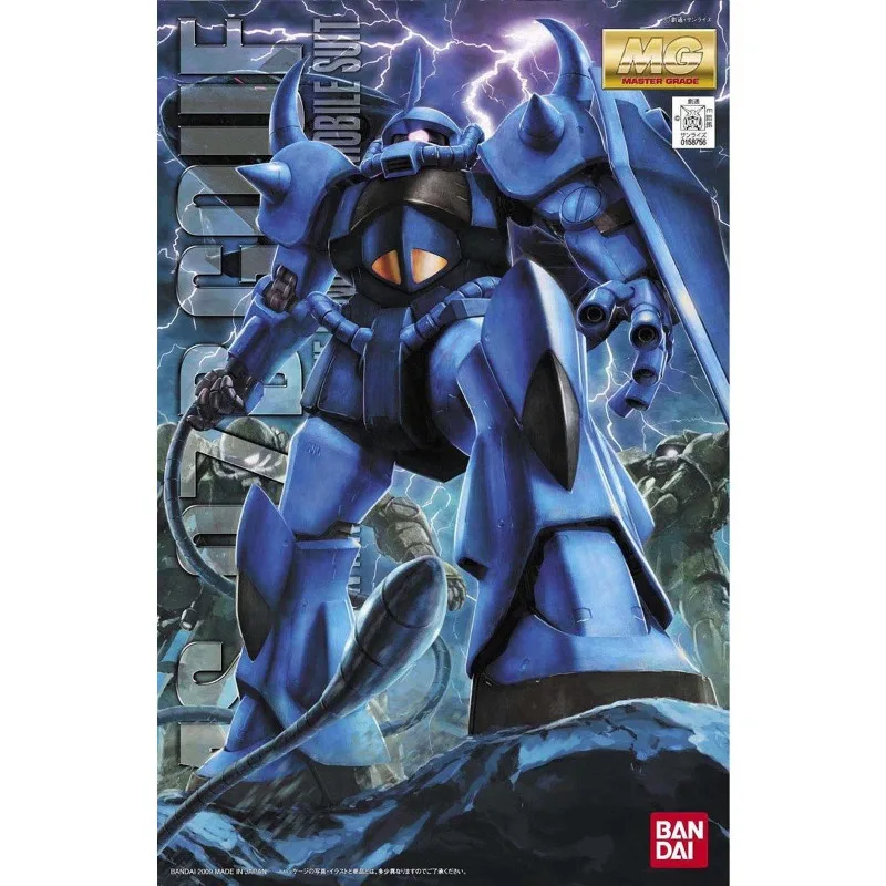 

Assembly Bandai Genuine in Stock Original MG GUNDAM Anime Figure MS-07B GOUF Ver.2.0 Action Figures Toys Gifts Collectible Model