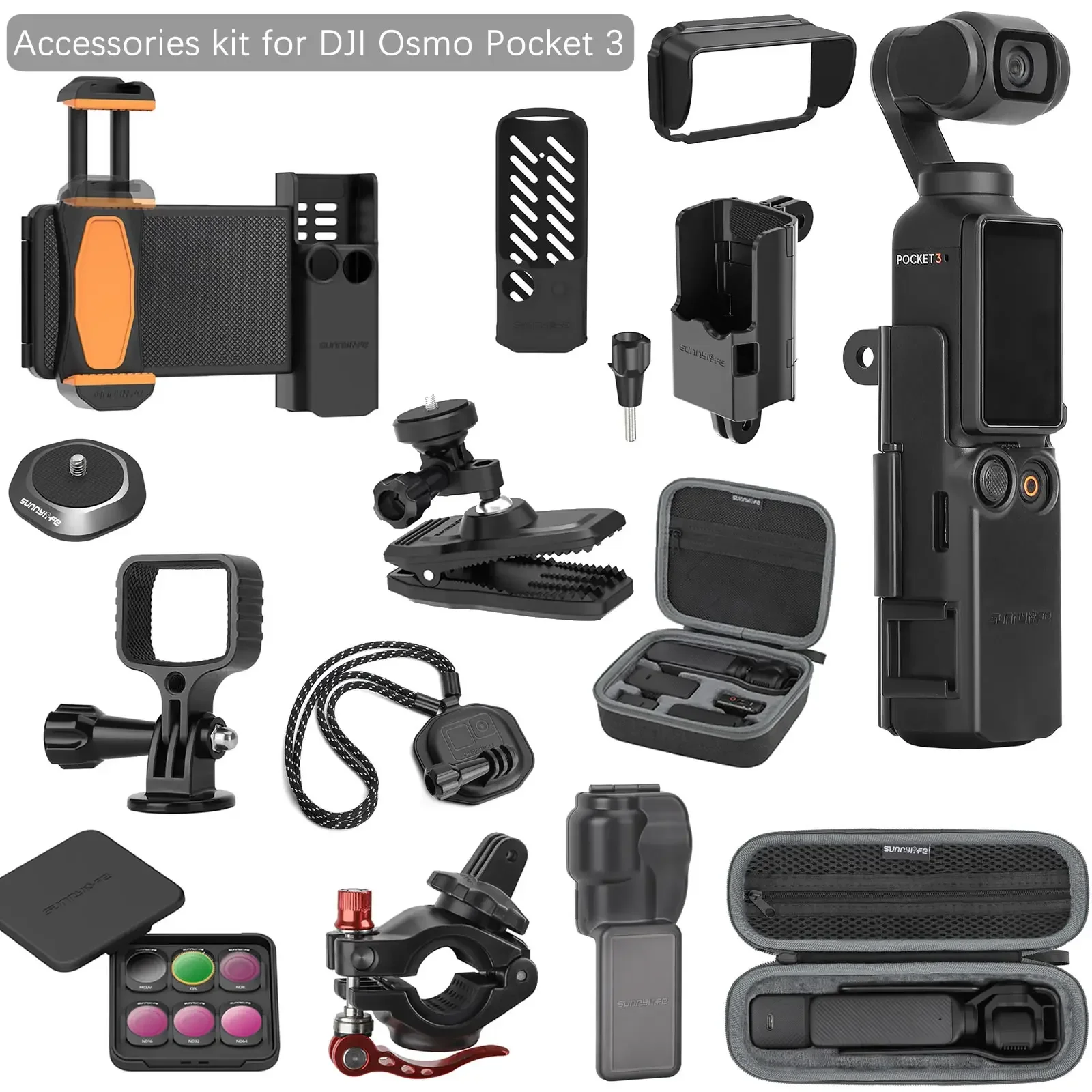 [超美品] DJI Osmo pocket 3 + アクセサリー Amazon.com : Leenconghui Camera Accessories Kit for DJI Osmo