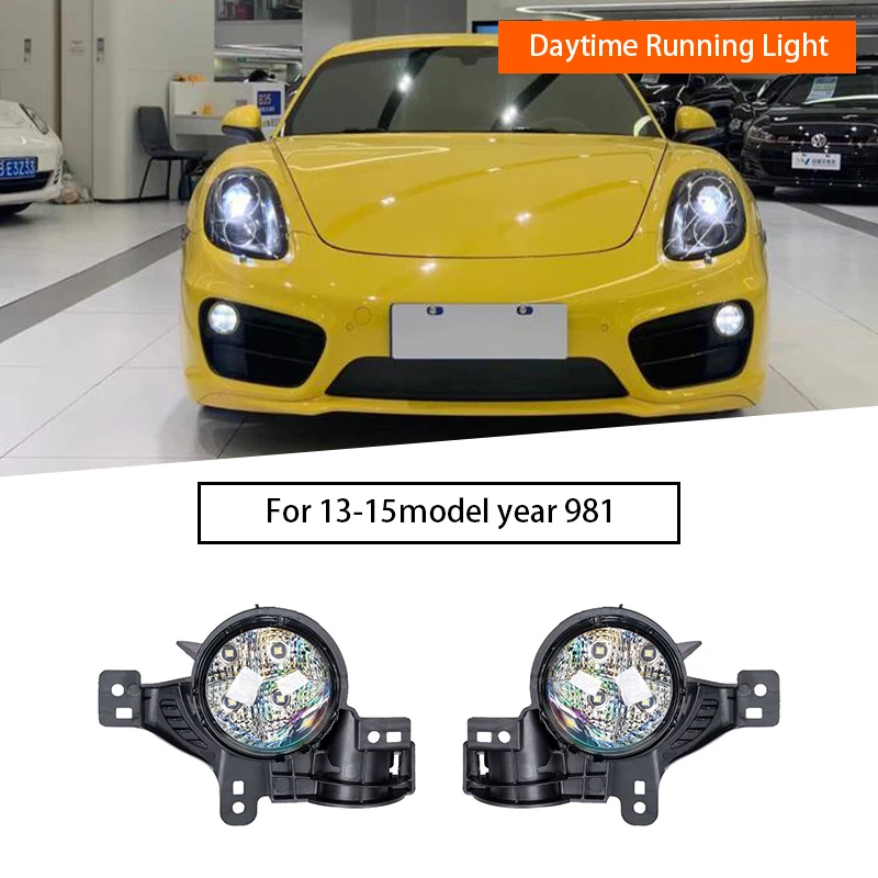 

98163115302 98163115402 Car Front Bumper Day Running Light Fog Lamp for Porsche 981 2013-2015