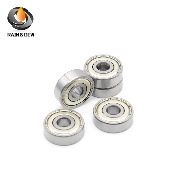 Deep Groove Miniature Bearing 10PCS 608 623 624 626 635 688ZZ Ball Bearings High Carbon Steel For 3D Printer Parts