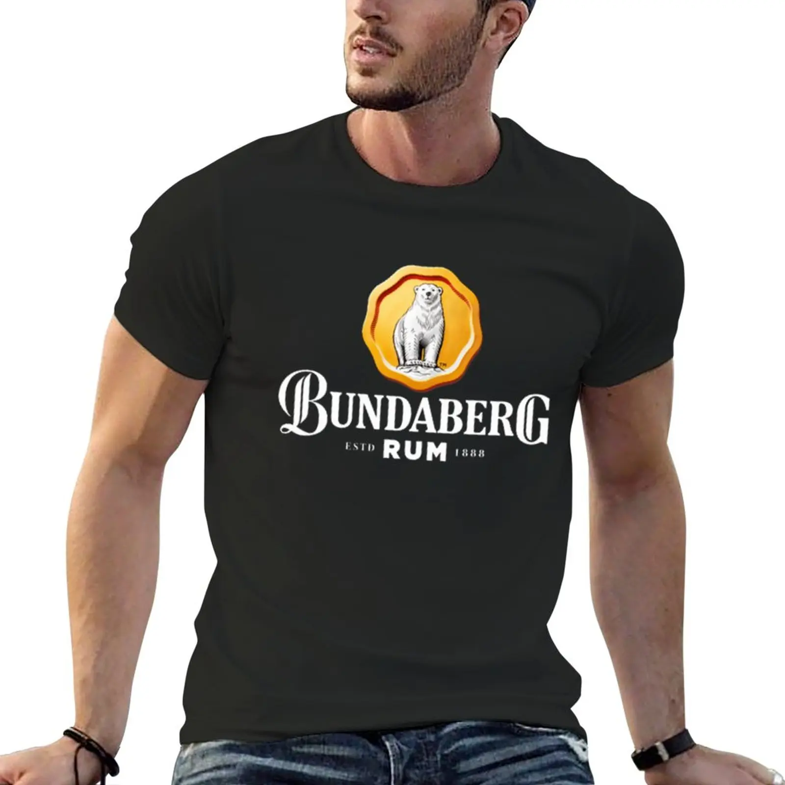 New Engaging Bundaberg Rum Design T-Shirt Short sleeve quick drying shirt mens tall t shirts