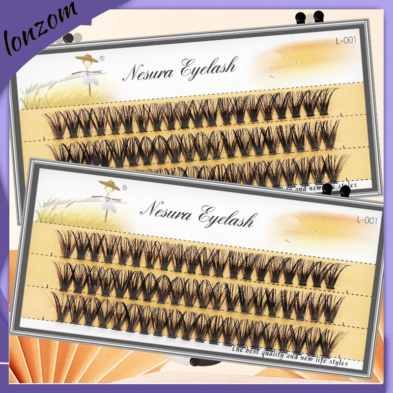 High Quality Beauty 60 Bundles Individual Cluster Makeup Individual Cluster Eye Lashes False Eyelashes