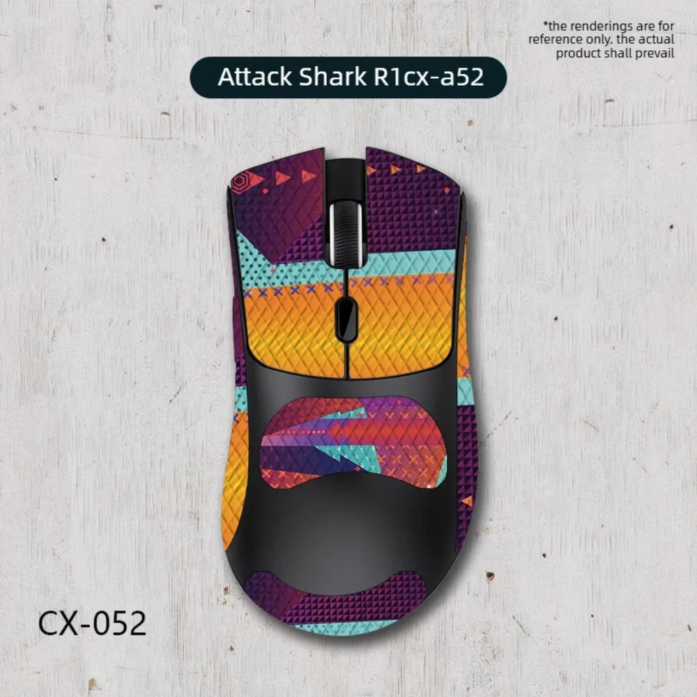 Mouse Sticker For Attack Shark R1 Mouse Anti slip Patch With Back Adhesive Lizard Skin Anti Sweat Sticker Mouse Accessorie