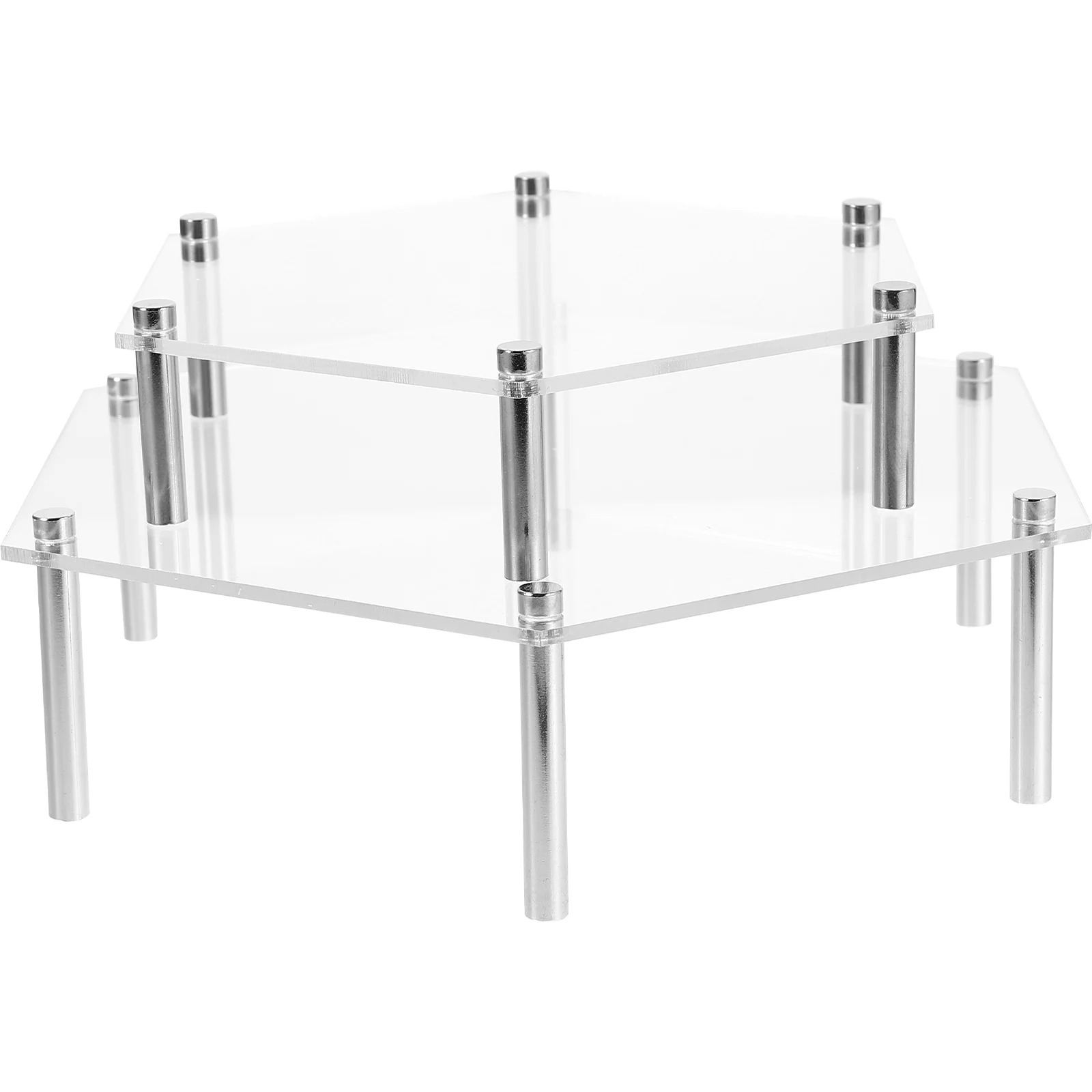 

Acrylic Cake Stand Display Rack BT098 Smooth Wedding Birthday Decor Food Risers Buffet Stands Collectibles Storage Shelf