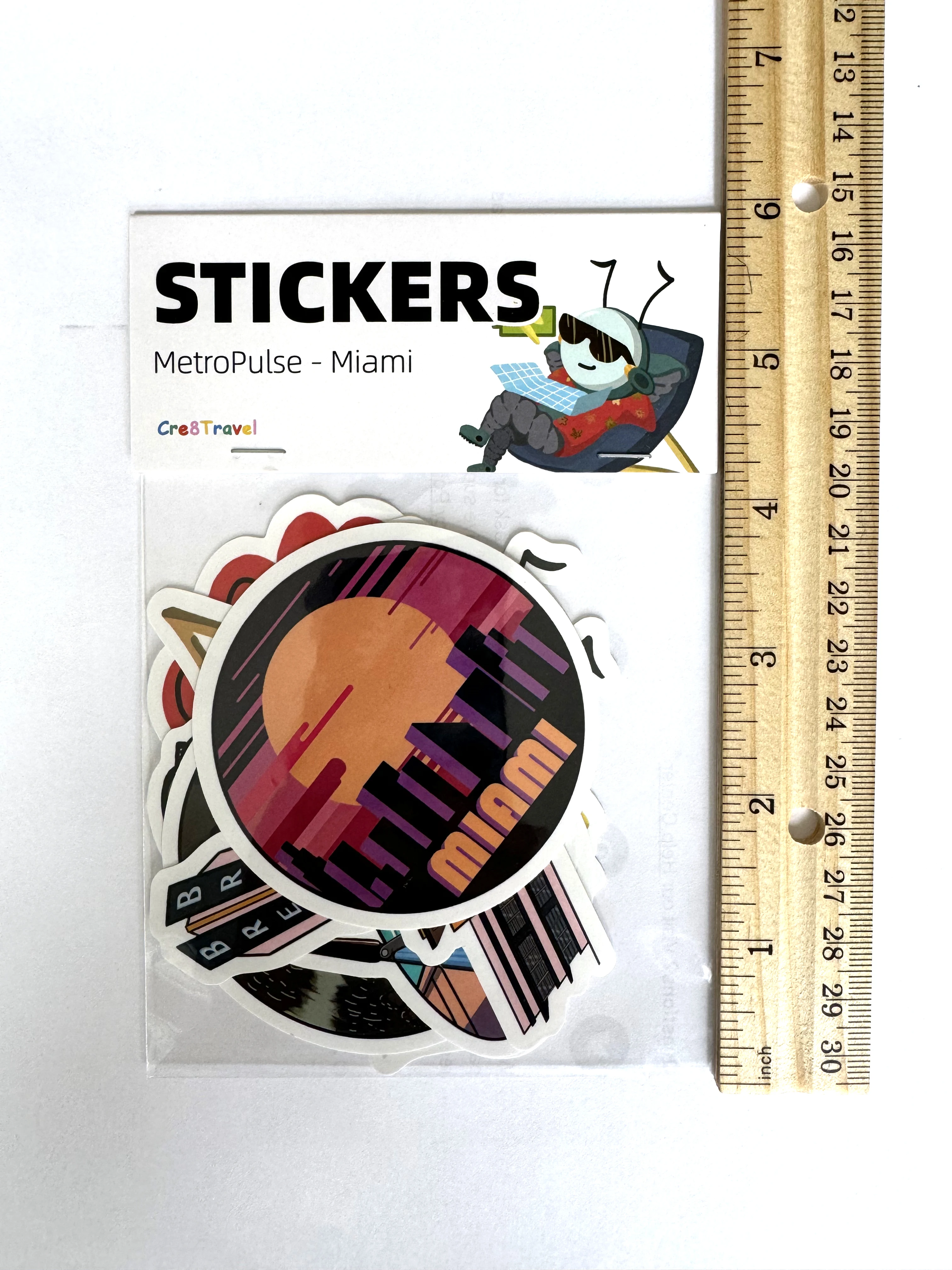 Metropulse-Miami Sticker-Cre8travel