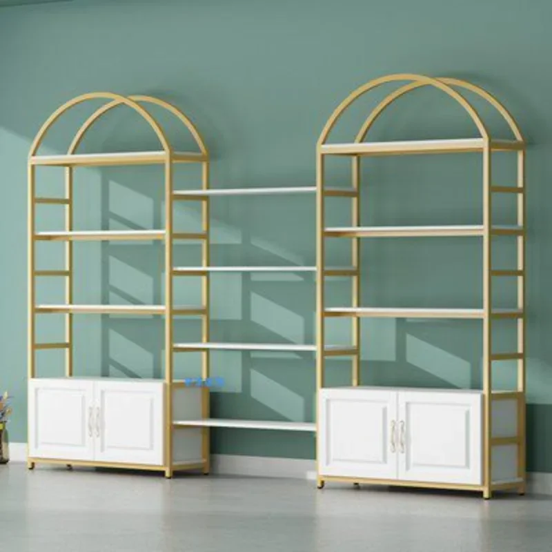 Bread Cabinet Display Cabinet Cake Shop Side Cabinet Multi-layer Baking Biscuits Supermarket Shelf Bread Shelf Display Shelf