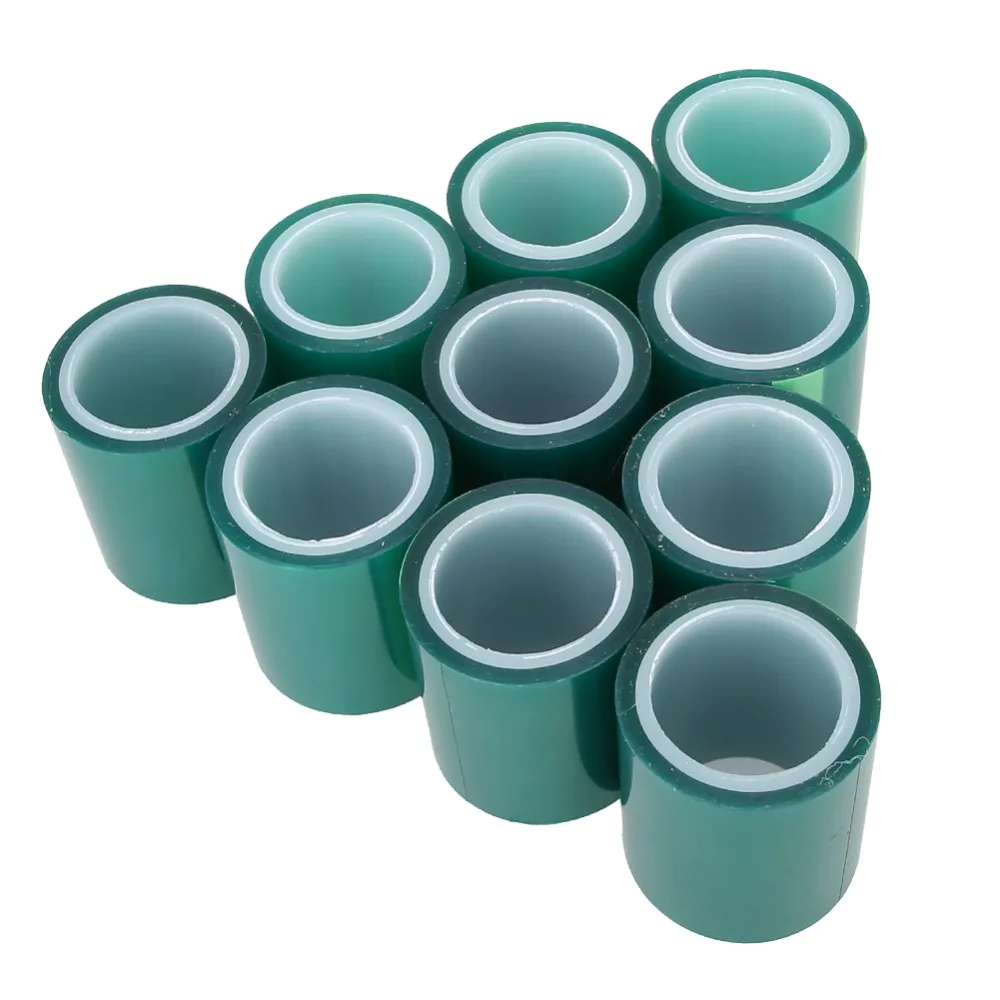 

10pcs Portable Seamless Adhesive Resin Paper Tape PET Film Green DIY Jewelry Tape Resin Craft Paper Tape Craft Projects
