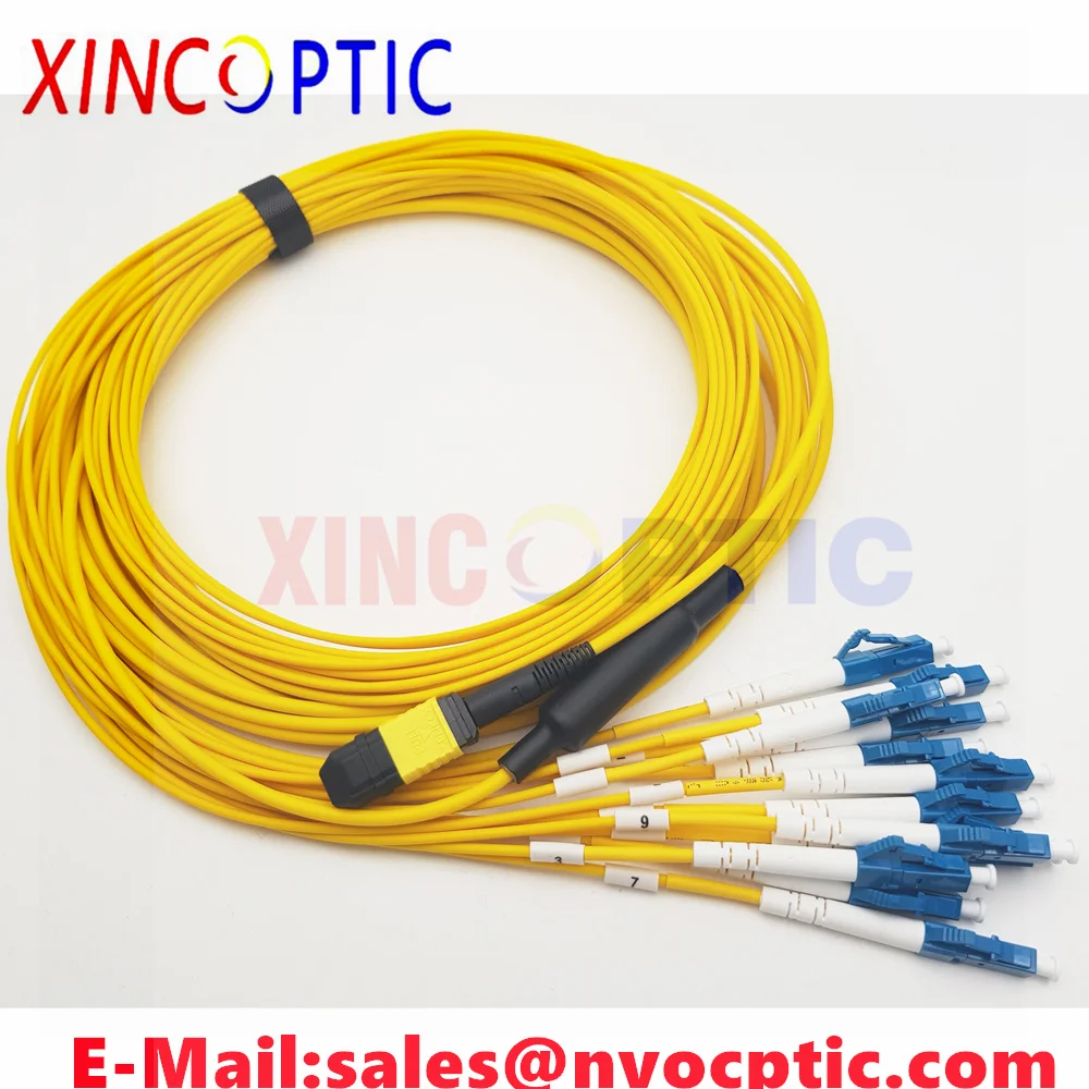 mpo-apc-upcfemale-senko-12xlc-20mm-fanout-fiber-optical-patch-corda-type30mm-12c-g657a1-mini-yellow-lszh-round-cablel-10m